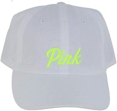 Casquette de baseball avec logo rose victoria's secret