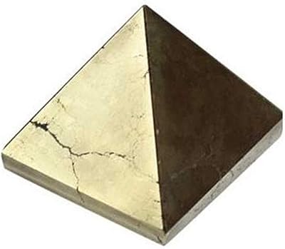 Pyramide de pierre de pyramide de cristal de pyrite naturelle de rico