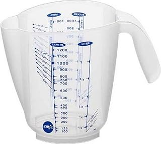 Amsa 504031 flacon doseur superline - 0,5 litre, transparent/bleu