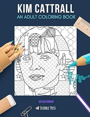 Kim cattrall : un livre de coloriage pour adultes : un livre
