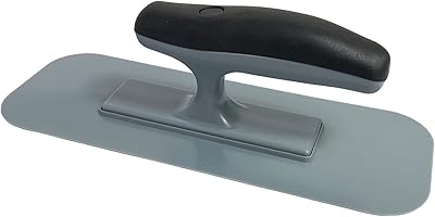 Truelle en plastique hanrui avec poignée noire confortable spatules de finition