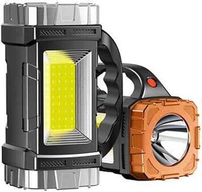Lampe de poche led portable shiro vanland, lampe de travail cob, lampe