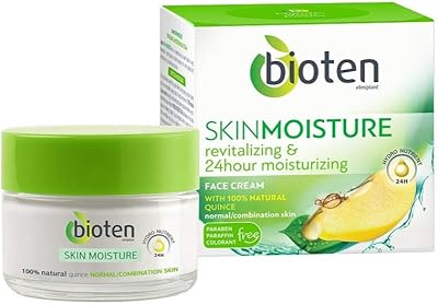 Crème hydratante visage 24 heures à la biotine pour peaux normales