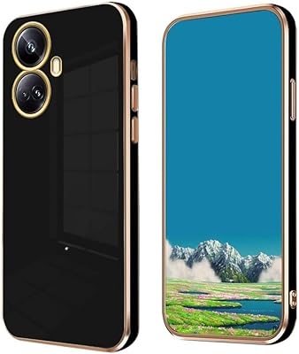 Coque arrière pour realme 10 pro plus 5g coque carrée de luxe