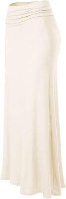 Jupes longues pliables taille plus standard pour femmes