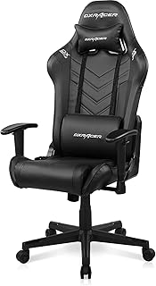 Chaise de jeu dxracer prince series - noir (jeux électroniques)