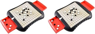Ensemble de jeu de go toyvian 2 pièces échiquier jubang reversi avec tiroir