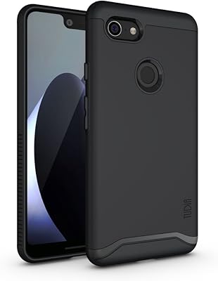 Coque google pixel 3 xl, todea [série merge] coque double couche fine