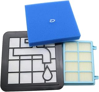 Kit de filtre en mousse moteur lavable delfino pour powerpro compact fc9331/ 09