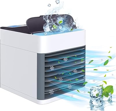 Climatiseur portable, refroidisseur d'air par évaporation à 3 vitesses, climatiseur usb personnel