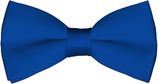 Cravate formelle classique en satin pré-nouée pour hommes, longueur réglable, disponible en grandes