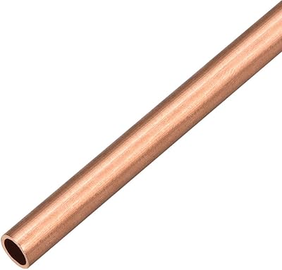 Carte d'approvisionnement un tube de cuivre circulaire d'un diamètre extérieur de 7 mm