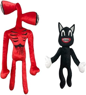 Jouets en peluche bopper siren head chiens et chats de dessin