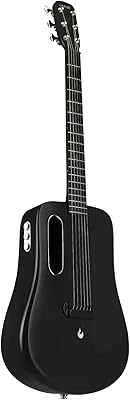 Lava mi 2 guitare électrique acoustique en fibre de carbone avec effets