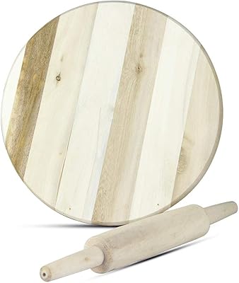Machine à tortillas en bois faite à la main avec rouleau à pâtisserie