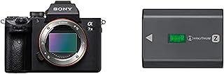 Appareil photo sans miroir plein format sony alpha 7 3 avec batterie rechargeable