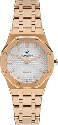 Montre analogique à cadran argenté pour femme - bp3161x.430, bracelet