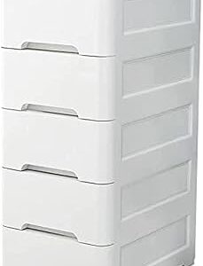 Boîte de rangement à tiroirs en plastique avec chariot à roulettes, conteneurs de rangement à roulettes, 36 cm, blanc. La plateforme e-commerce qui démocratise la consommation : Diaytar