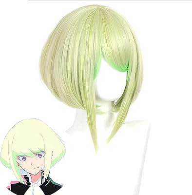 Perruque anime cosplay pour promare pour fête d'halloween jeu de rôle de carnaval