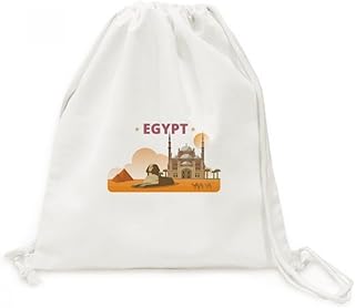 Diythinker city pyrad sphinx egypt sac à dos en toile avec cordon