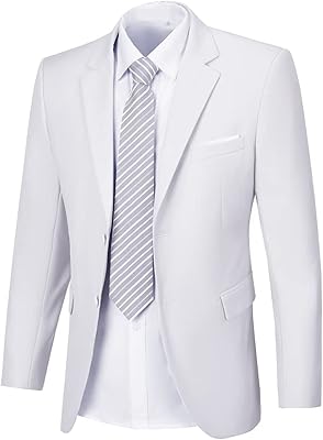 Veste de costume décontractée coupe ajustée et blazer séparé pour hommes, adaptés aux