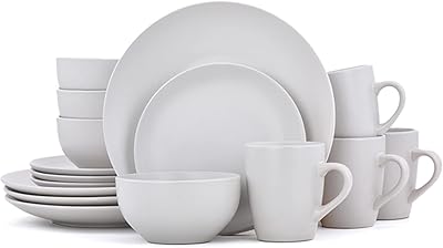 Service de couverts famiware moon 16 pièces pour 4 personnes crème
