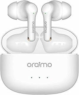 Écouteurs stéréo sans fil oraimo freebuds 3 tws de couleur blanche avec garantie