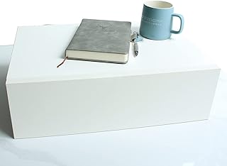 Table de chevet flottante wanlian, table d'appoint flottante avec tiroirs, table d'appoint murale