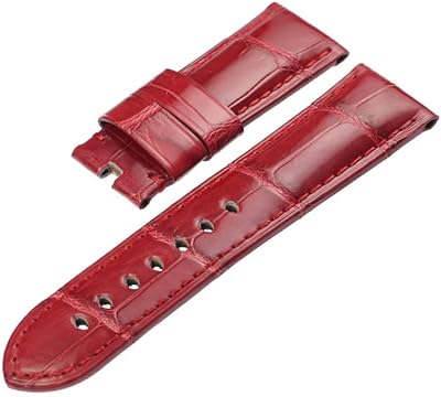 Accessoires de montre - bracelet crocodile véritable de luxe 12 couleurs, taille personnalisée pour montre lumineuse à immersion panerai radiomir. Diaytar Sénégal : Large gamme, petits prix, grande satisfaction