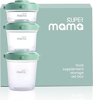 Récipients de nourriture pour bébé supermama, pots de nourriture pour bébé réutilisables