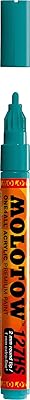 Stylo de couleur acrylique one4all moloto 2 mm bleu lagon 1