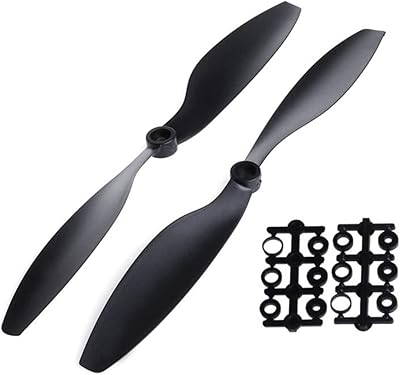 Skido 1 paire d'hélices cw 1045 10x4,5 cw pour quadricoptère f450 rc
