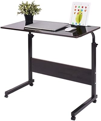 Bureau réglable robuste de dubai gallery, couleur noire, taille 80 x 40 x