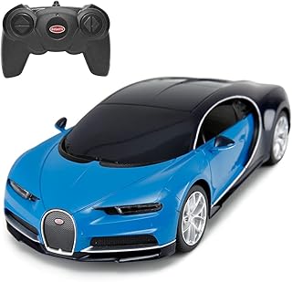 Voiture télécommandée rastar bugatti chiron veyron, échelle 1:24, voiture télécommandée bugatti chiron