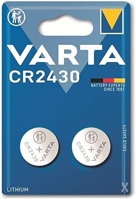Batterie au lithium varta cr2430 pour petits appareils électroniques (paquet de 2)
