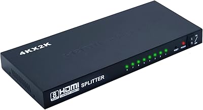 Répartiteur hdmi 1 entrée 8 sorties, 4k @ 30 hz 1x8 répartiteur hdmi, prend en charge full uhd 3d, 4k, 1080p. Diaytar Sénégal : Innovation, diversité et accessibilité