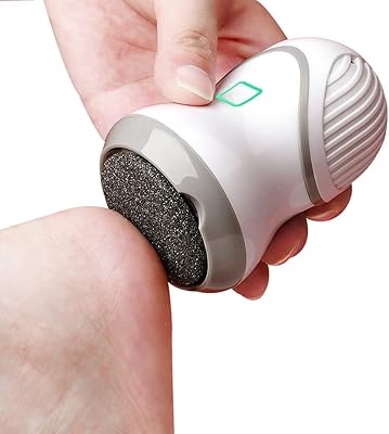 Dissolvant électrique de callosités pour les pieds avec aspirateur dispositif de pédicure