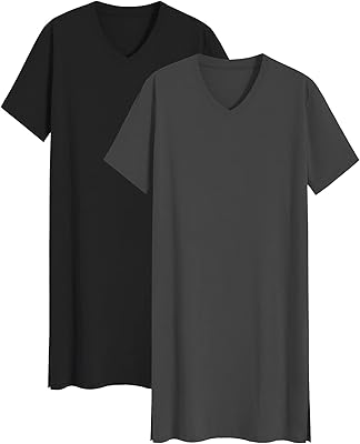 Lot de 2 chemises de nuit en coton pour hommes, chemise de nuit. De la mode à l'électronique, Diaytar Sénégal a tout ce qu'il vous faut
