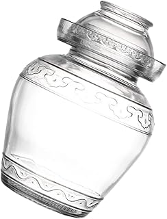 Pot de cornichon en verre fajoili 2,5 l, kit de fermentation du kimchi