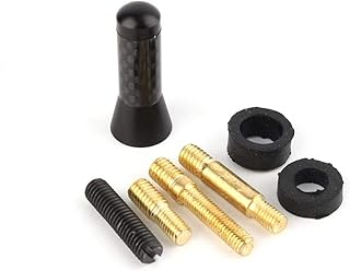 Antenne courte de voiture, vis en fibre de carbone de 3,5 cm, antenne