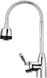 Robinet mitigeur pivotant à 360 degrés pour cuisine, salle de bain et baignoire