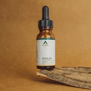 Huile ayurvédique de nasha pour la santé du nez et l'immunité liée au