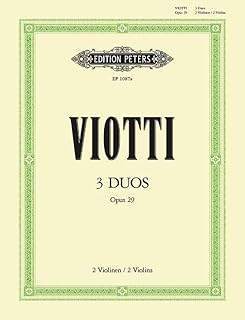 3 duos op. 29 pour 2 violons : ensemble de parties, partie(s)