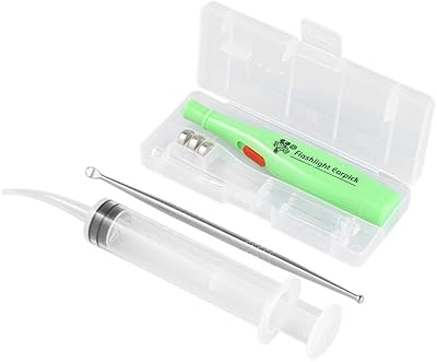 Dissolvant de cérumen outil d'élimination des pierres d'amygdales fawno lumière led dissolvant