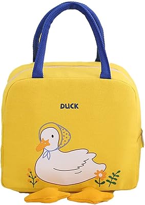 Sac à déjeuner isotherme bento thermique en tissu oxford, sac à main portable