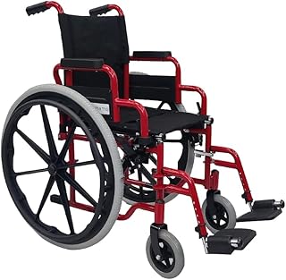 Fauteuil roulant pliable standard en acier rehamo pour enfants de eit bed, taille
