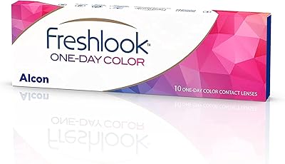 Lentilles de contact freshlook journalières plano (paquet de 30 lentilles) gris
