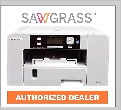 Imprimante sawgrass sg 500 avec encres 330 feuilles sublimax 3 rouleaux de ruban
