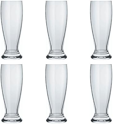 Ensemble de verres à bière nader munich - 6 pièces, 300 ml