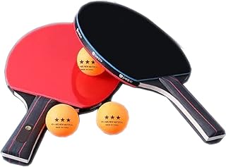Ensemble de raquettes de tennis de table 6 étoiles haute performance raquette luxe